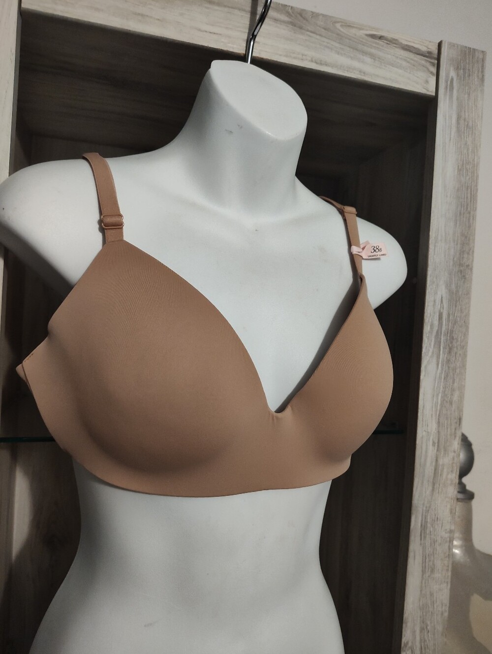 Victoria Secret Seamless Nude T-Shirt Bra - Comfortable Everyday Support 38 B